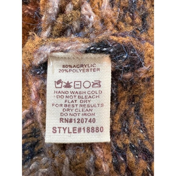 Cozy Brown Knit Sweater - Picture 7 of 8